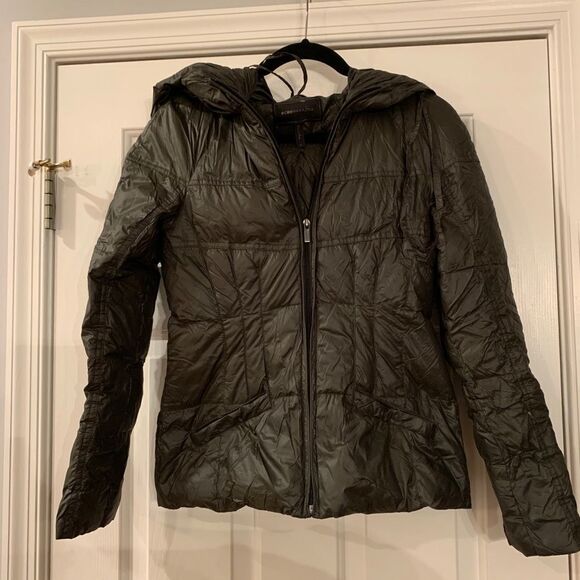 BCBGMaxAzria Down Packable Puffer Jacket sz XS - Picture 1 of 4